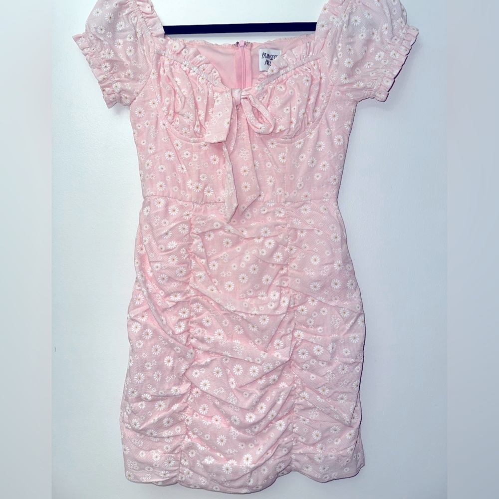Princess Polly - Pink Floral Mini Dress